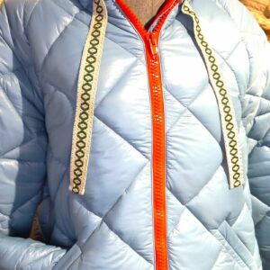 Anorak NIU blau cel, caputxa fixa